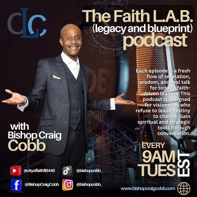 Faith Lab Podcast flyer